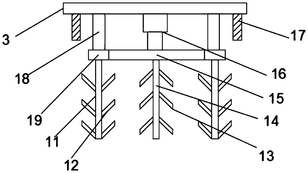 Modified anti-cracking concrete expanding agent and preparation method thereof