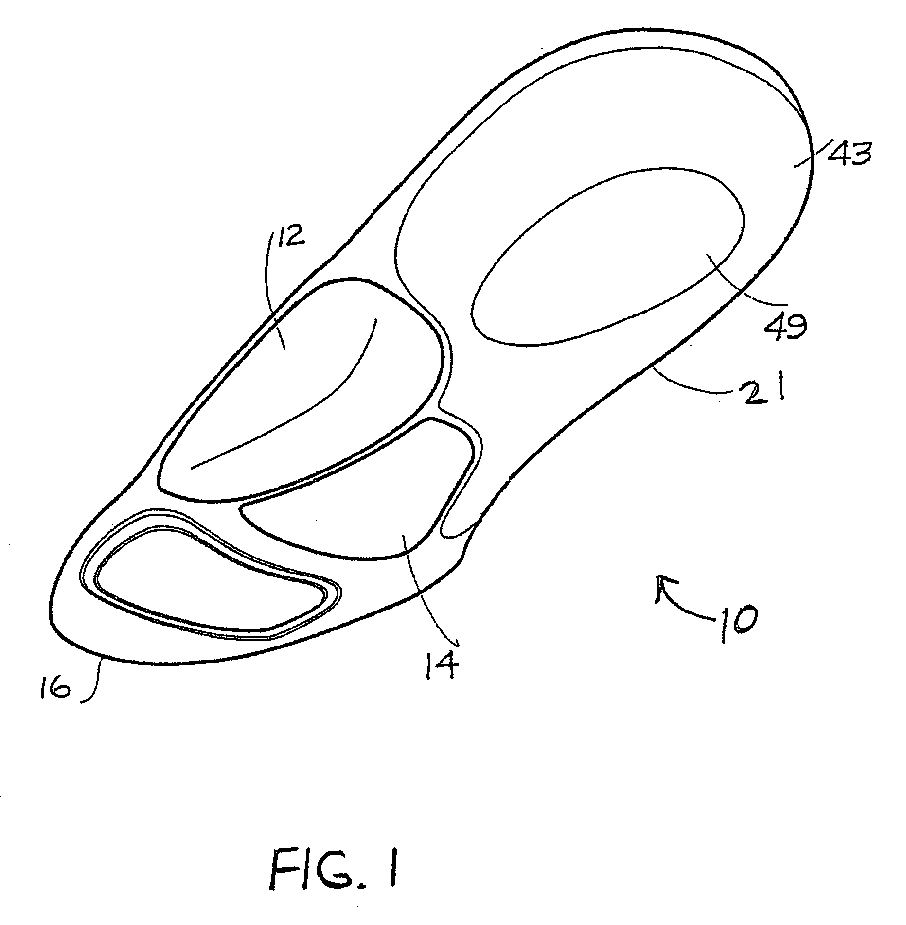 Orthotic foot device with removable support components and method of making same