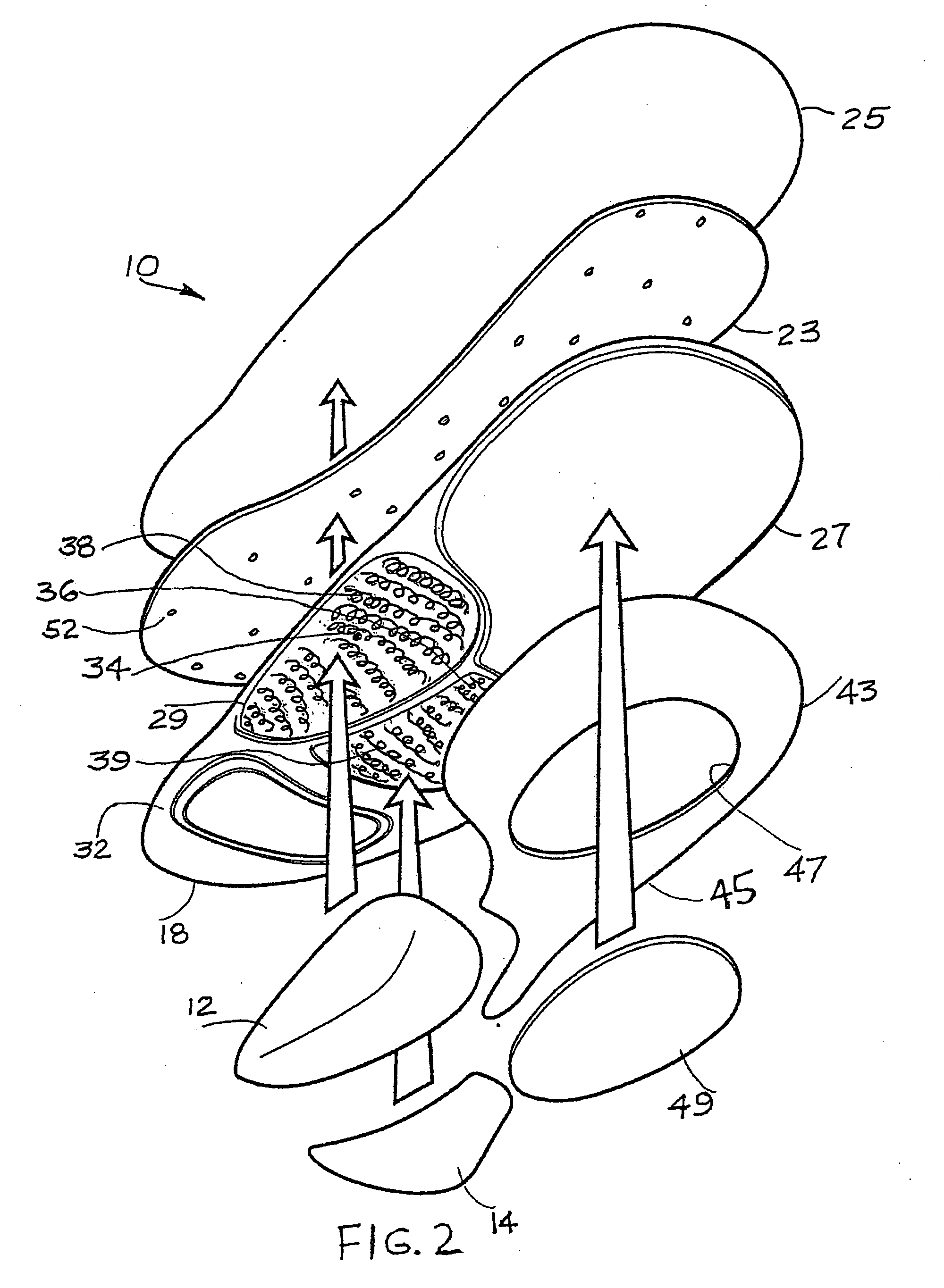 Orthotic foot device with removable support components and method of making same