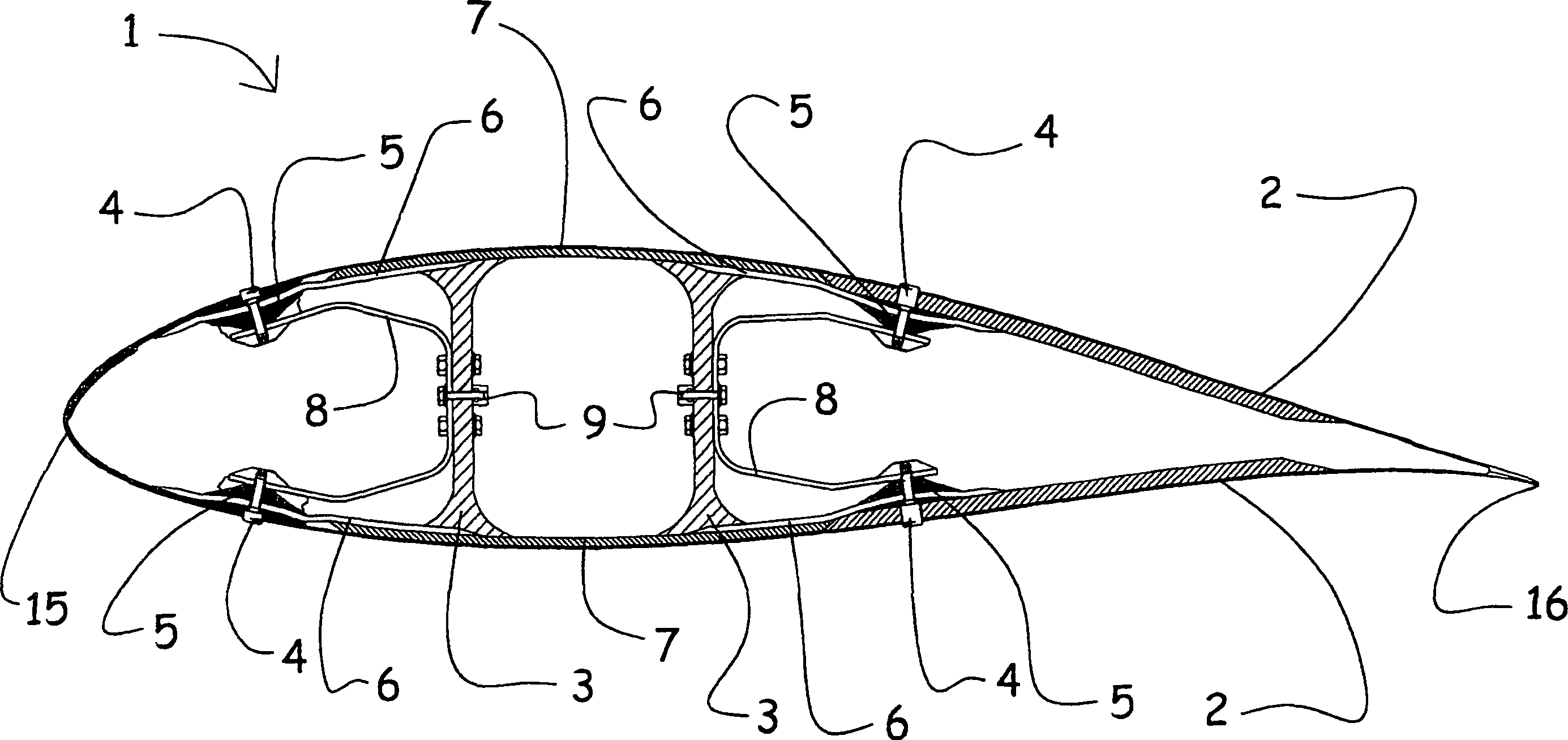 Method of lightning proofing a blade for a wind-energy plant