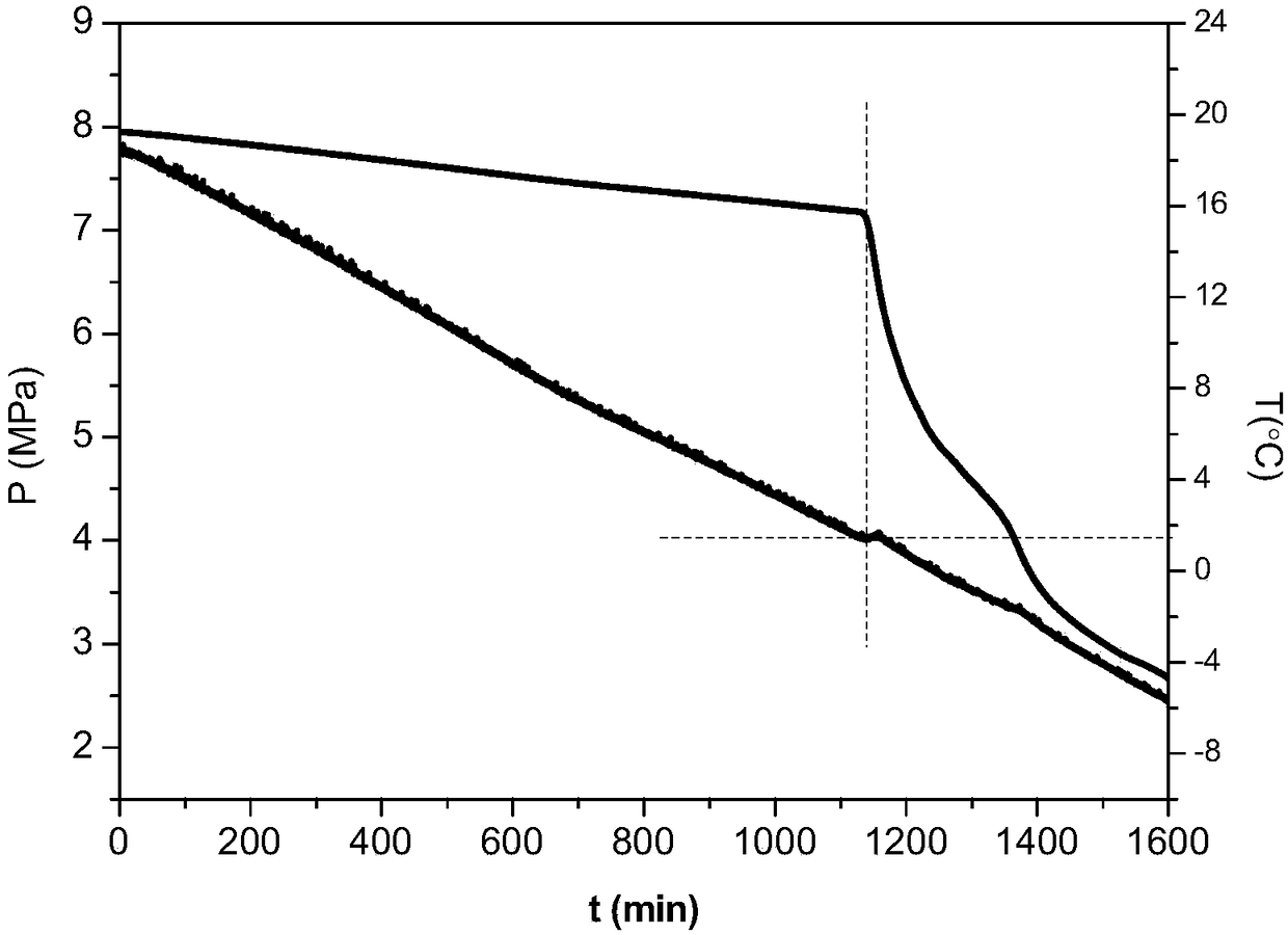 Novel hydrate dynamic inhibitor as well as preparation method and application thereof