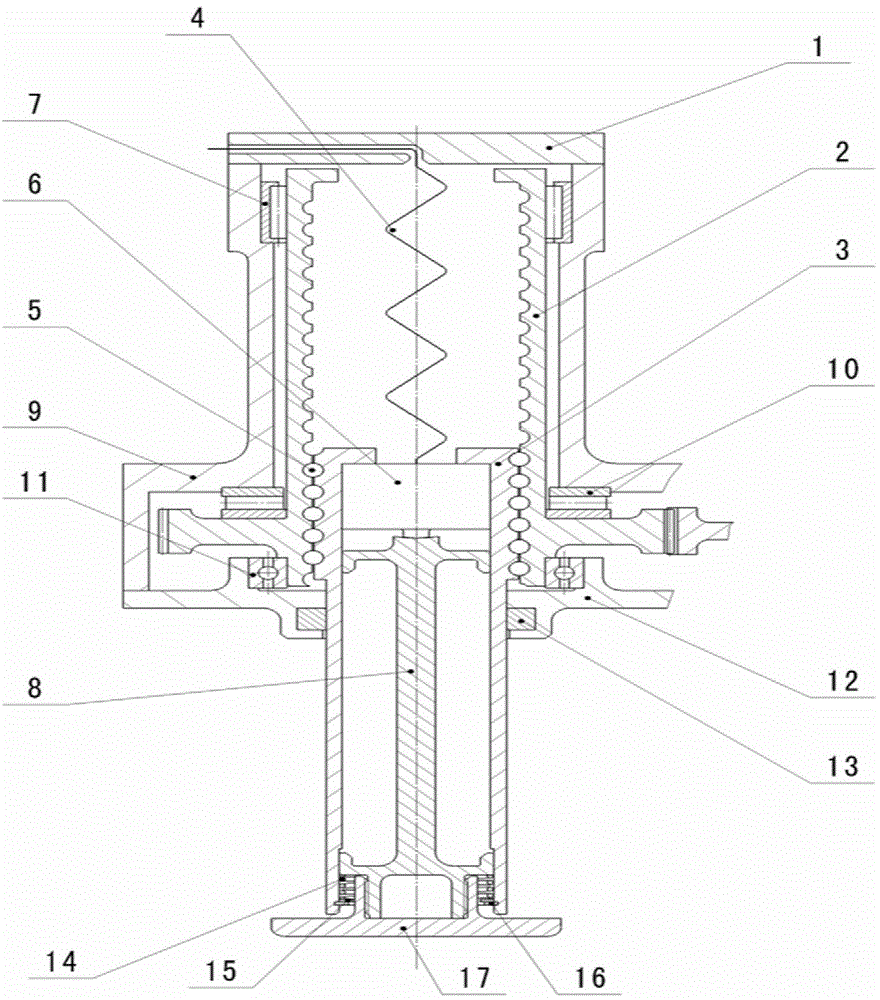 Electric brake actuator integrating force sensor and ball screw