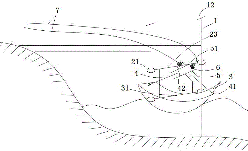 Wave power generation device