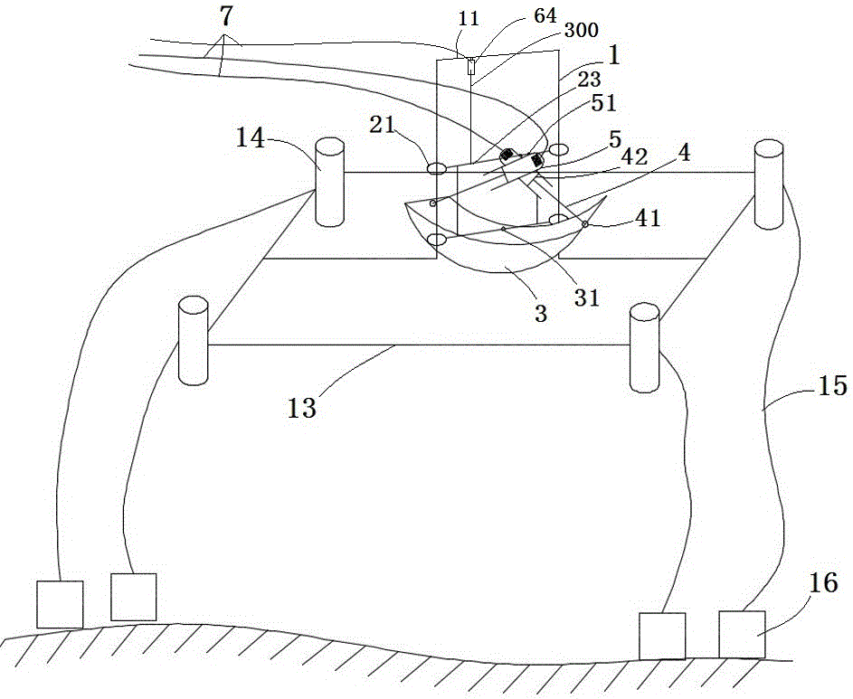 Wave power generation device