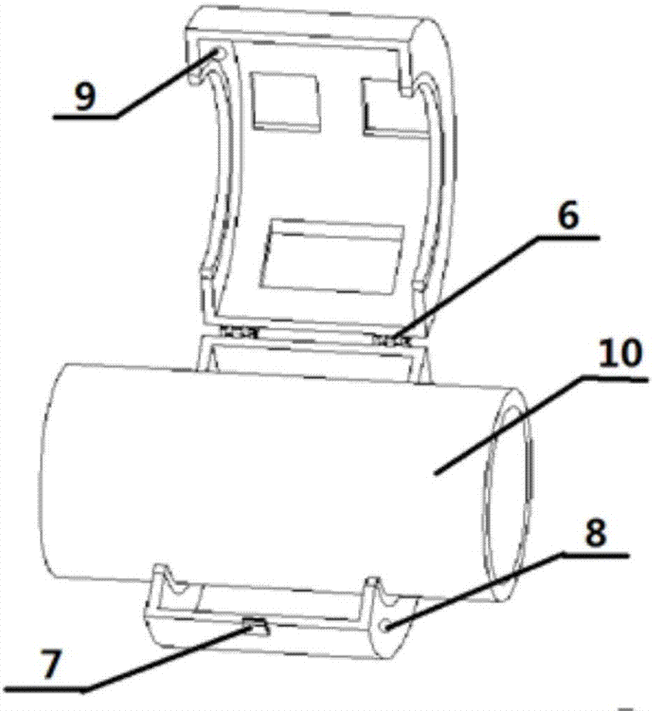 Device for coating outer wall of pipeline