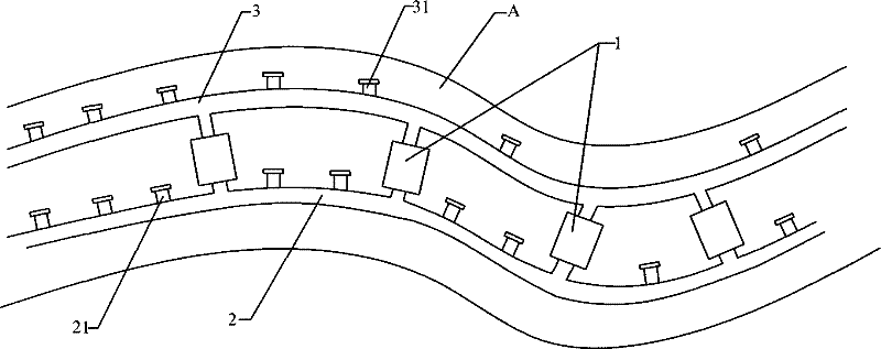 Water body micro-algae ecologic dialysis system device and applying method