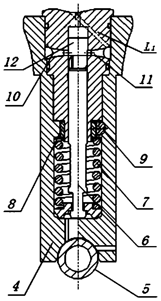 Normally closed electromechanical compound high pressure oil pump