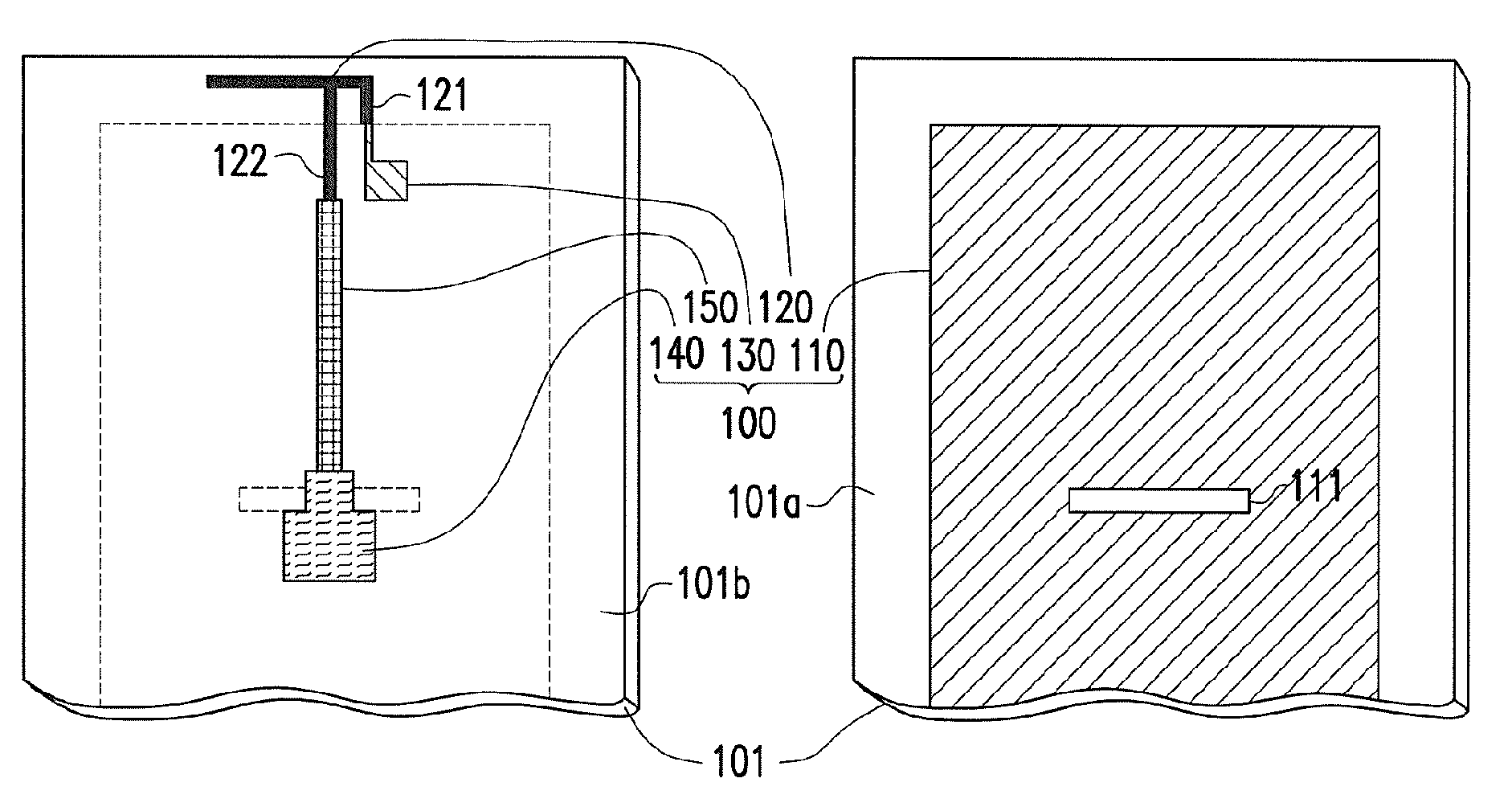 Planar antenna and wireless communication apparatus