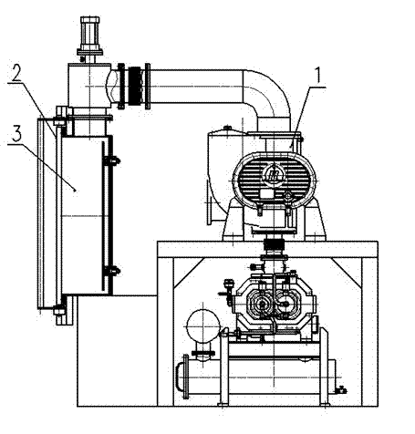 Plasma cleaning equipment in two-sided turnover door structure