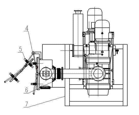 Plasma cleaning equipment in two-sided turnover door structure