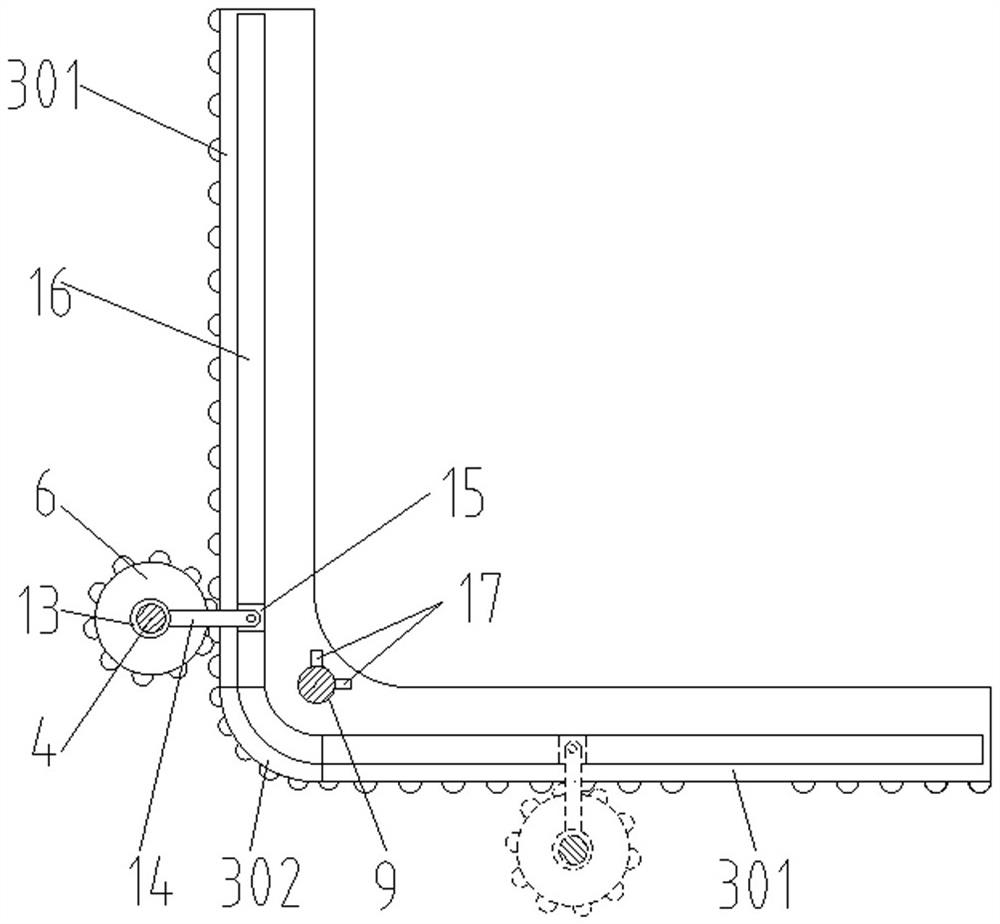 Automatic turnover type knife grinder