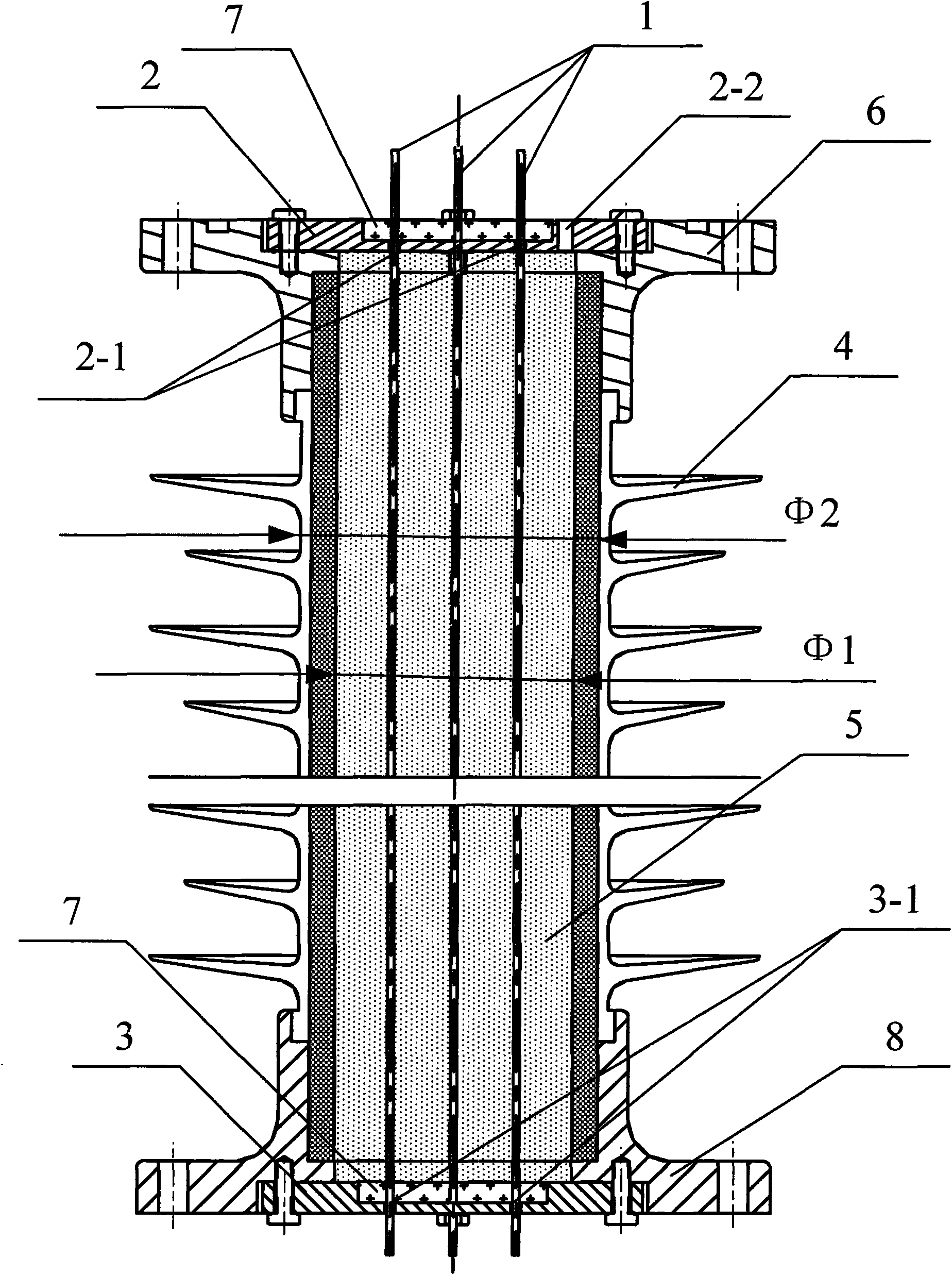 Soft insulating optical fiber insulator