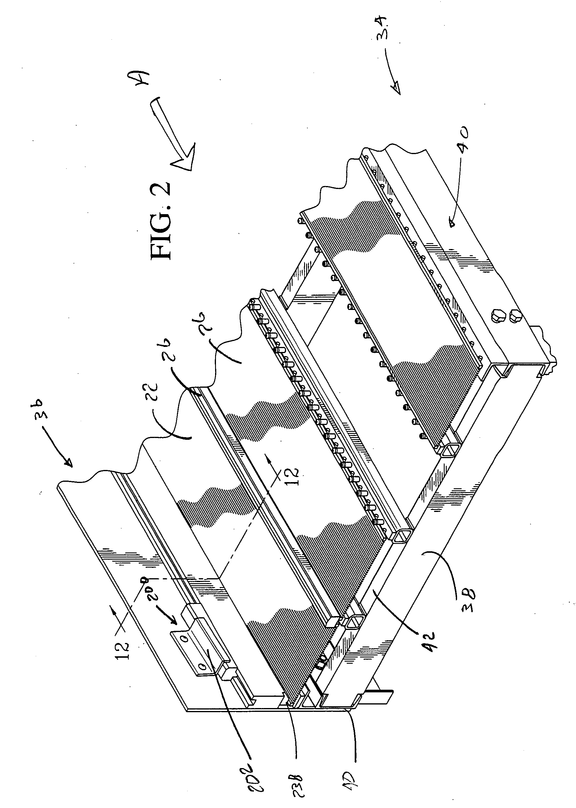 Snap lock separatory panel and retainer system