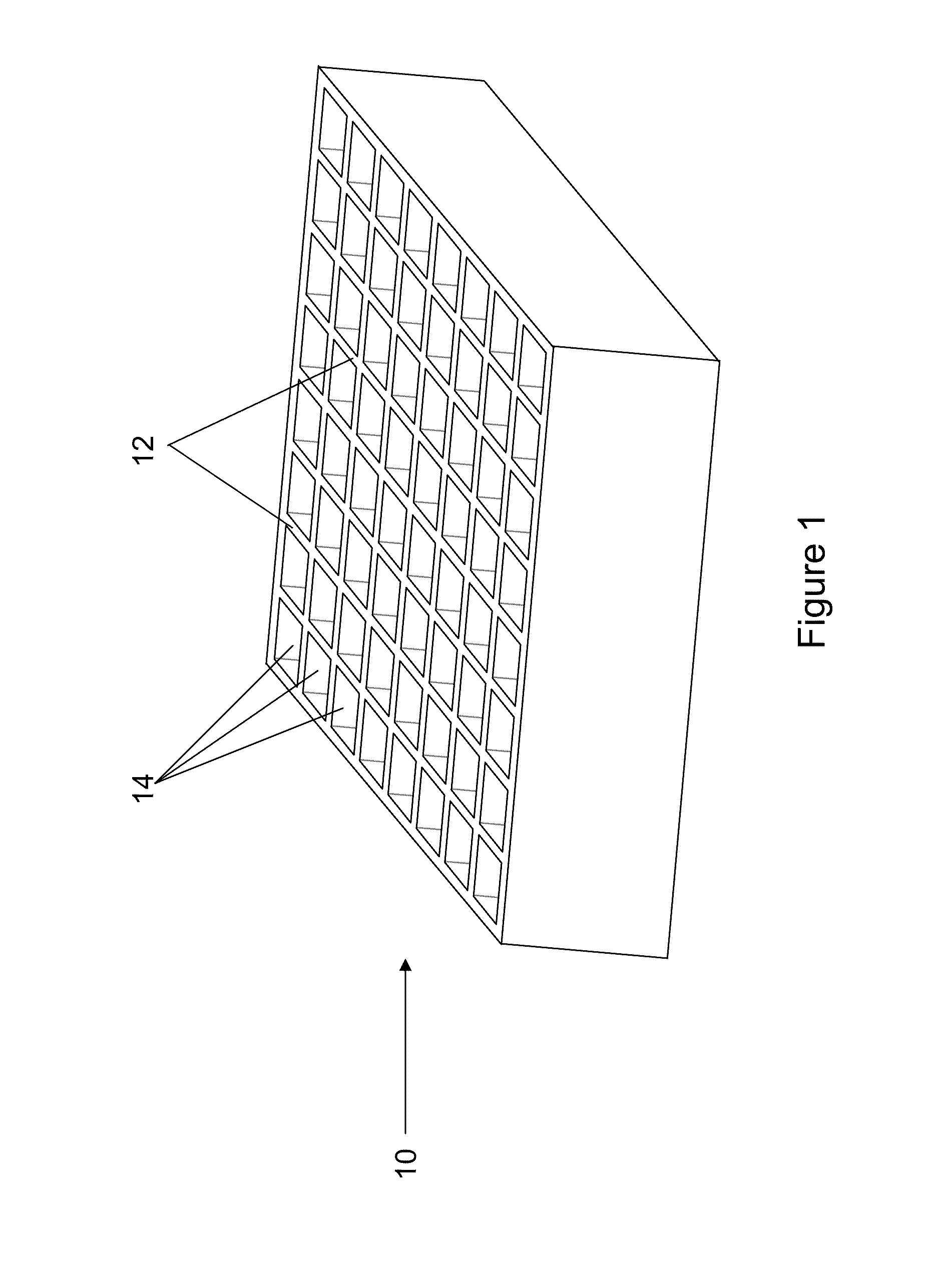 Scintillator array and a method of constructing the same