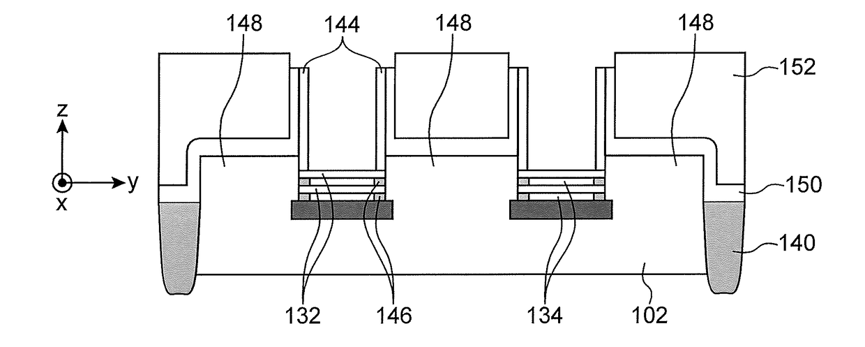 Method for making a semiconductor device with nanowire and aligned external and internal spacers