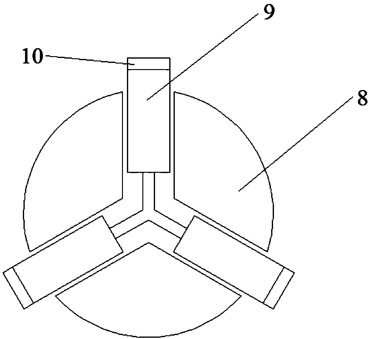 Hydraulic expansion core shaft