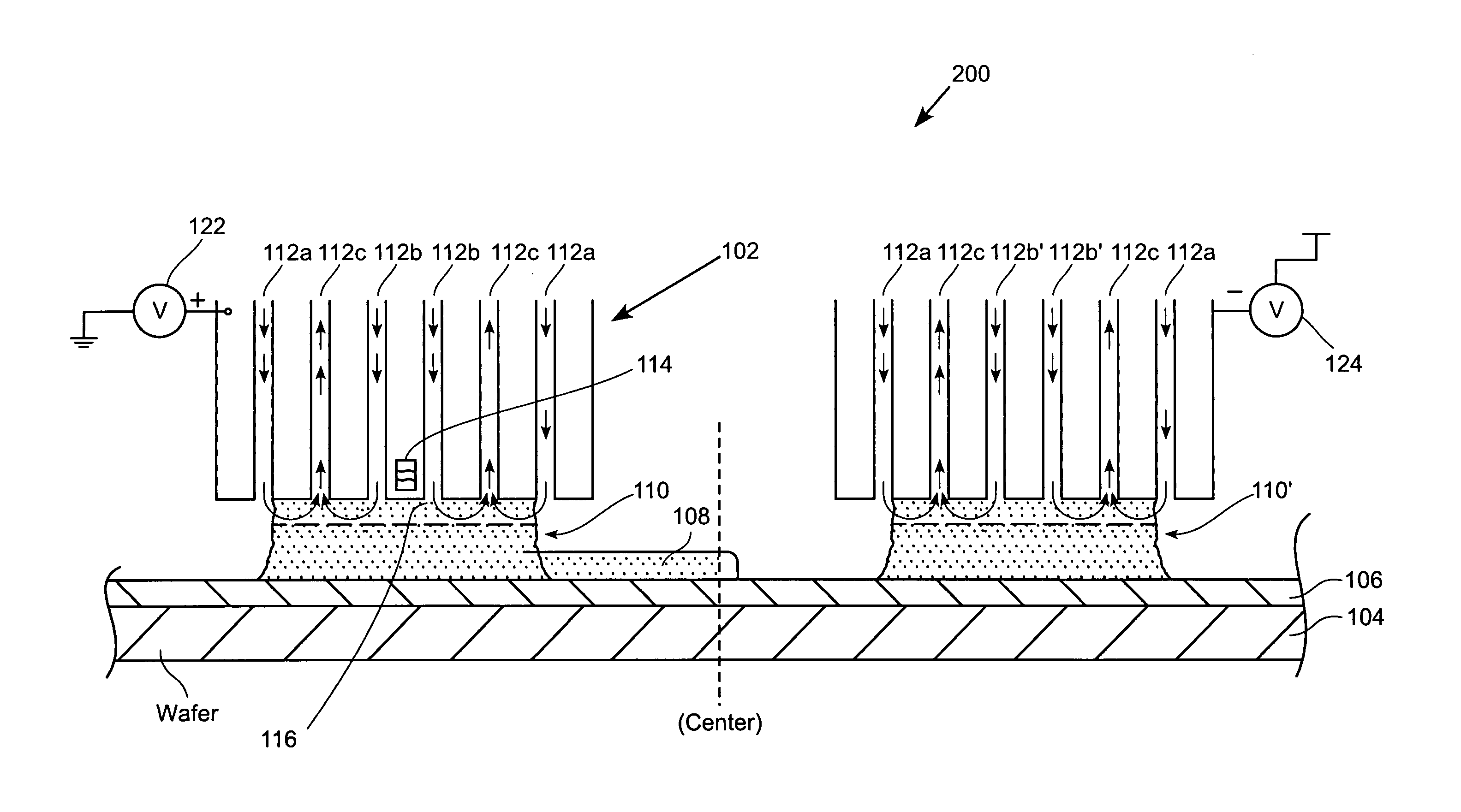 Apparatus and method for depositing and planarizing thin films of semiconductor wafers