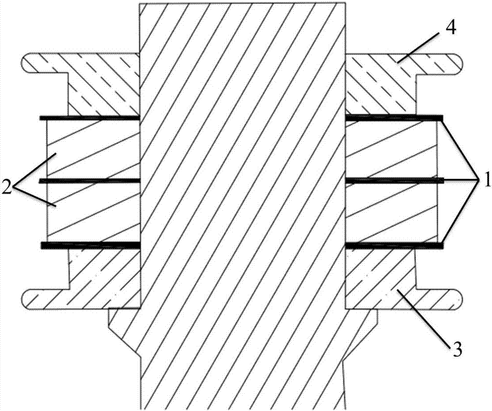 Cold cathode structure for magnetron and millimeter wave magnetron