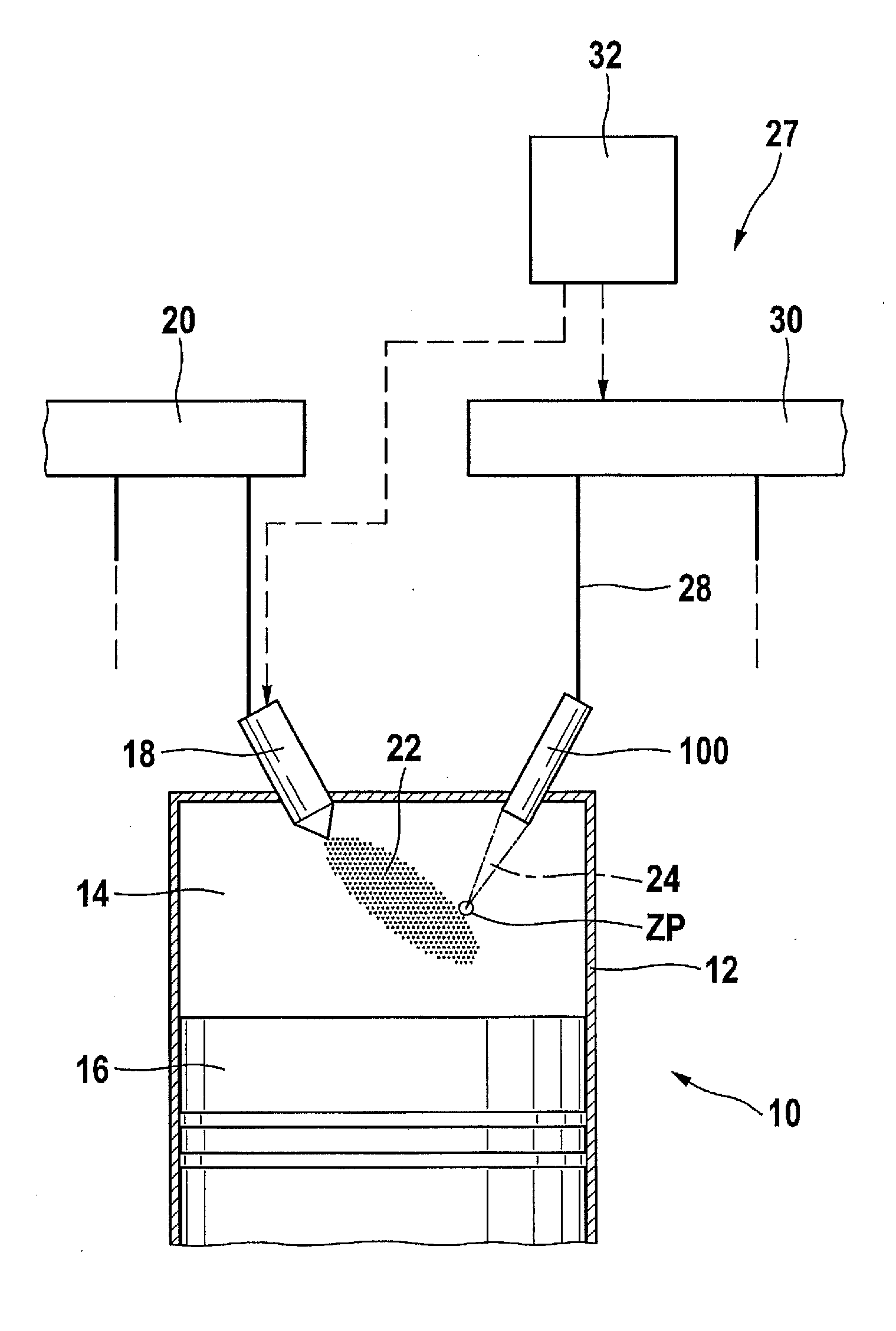 Laser-induced spark ignition for an internal combustion engine