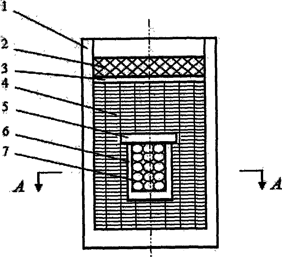 Anti-oxidation device and method for calcining and preparing new material