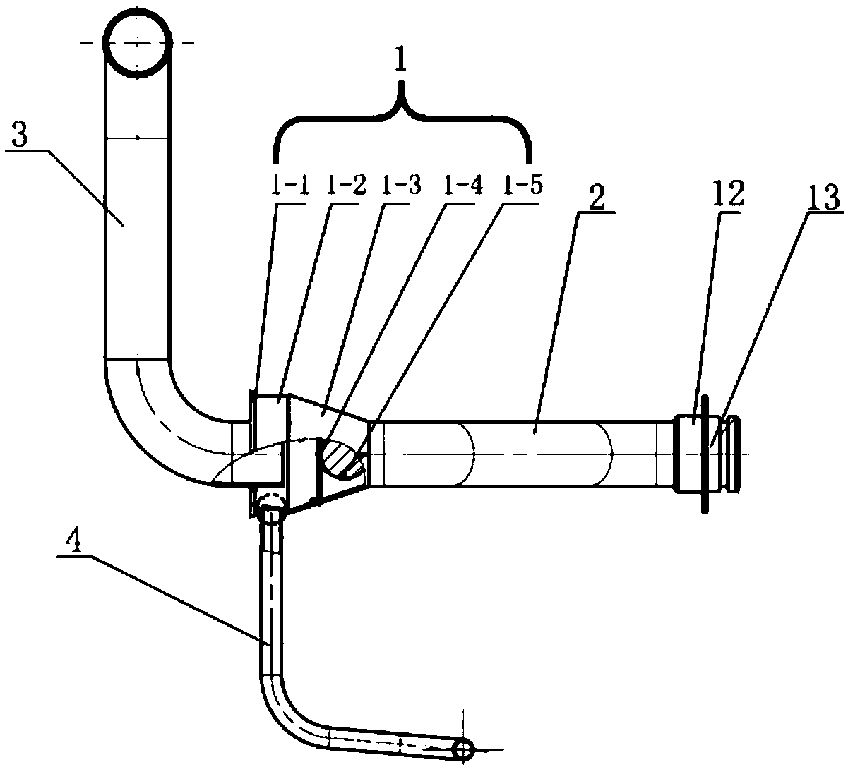 Engine crankcase exhaust gas recirculation system and engine having the same