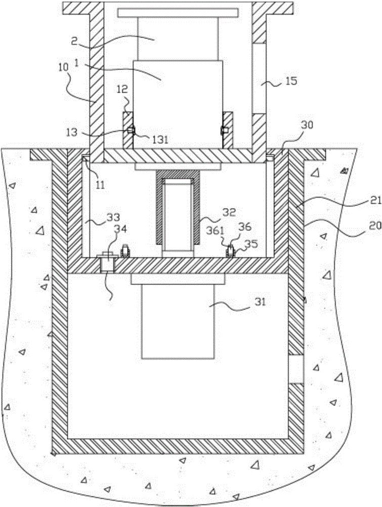 Self extendable protection mechanism for pot