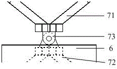 Assembling type swing self-resetting steel support structure system