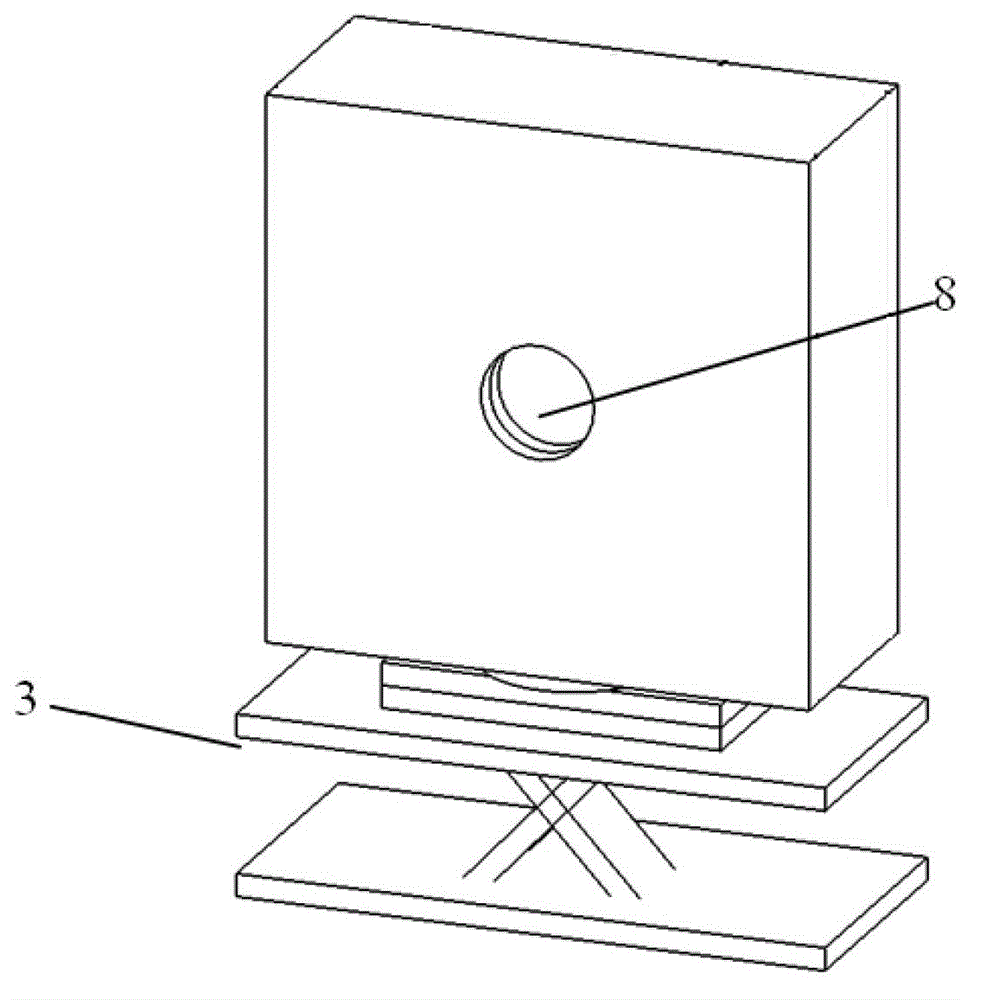 Device for measuring high-energy laser energy