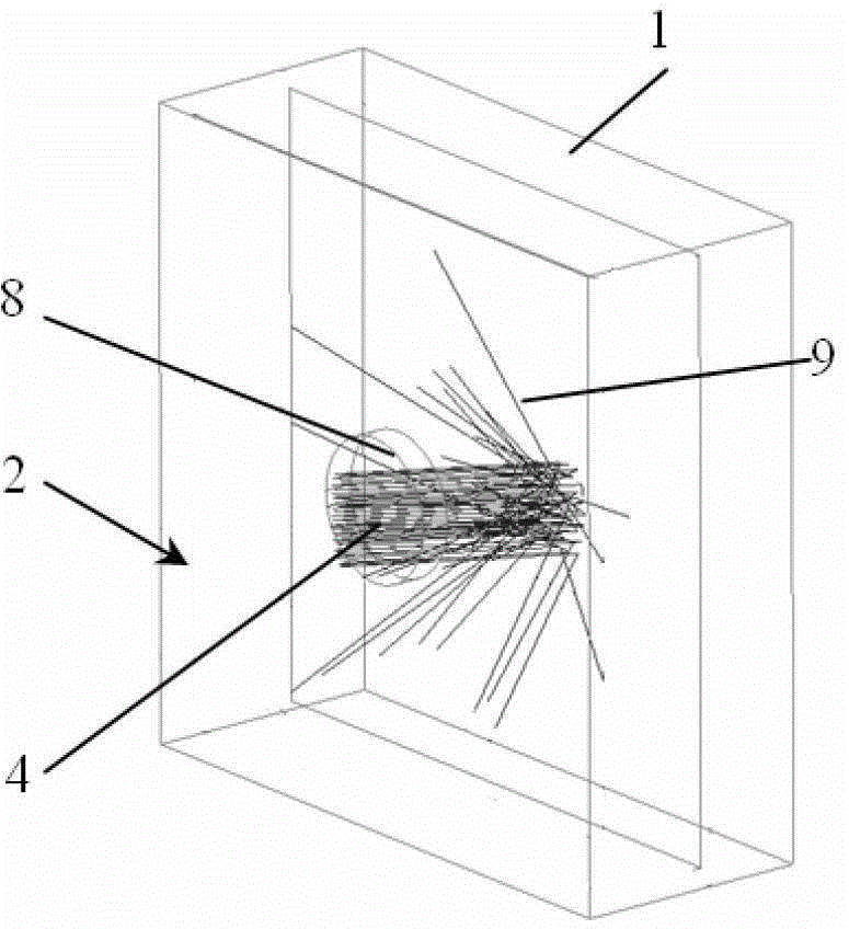 Device for measuring high-energy laser energy