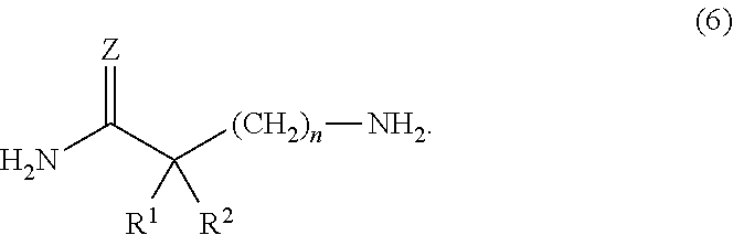 Method for the preparation of w-amino- alkaneamides and w-amino-alkanethioamides as well as intermediates of this method