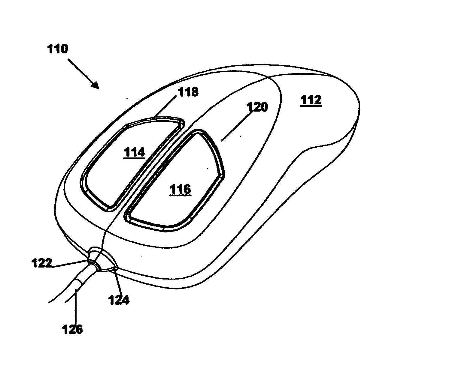 Computer mouse for harsh environments and method of fabrication