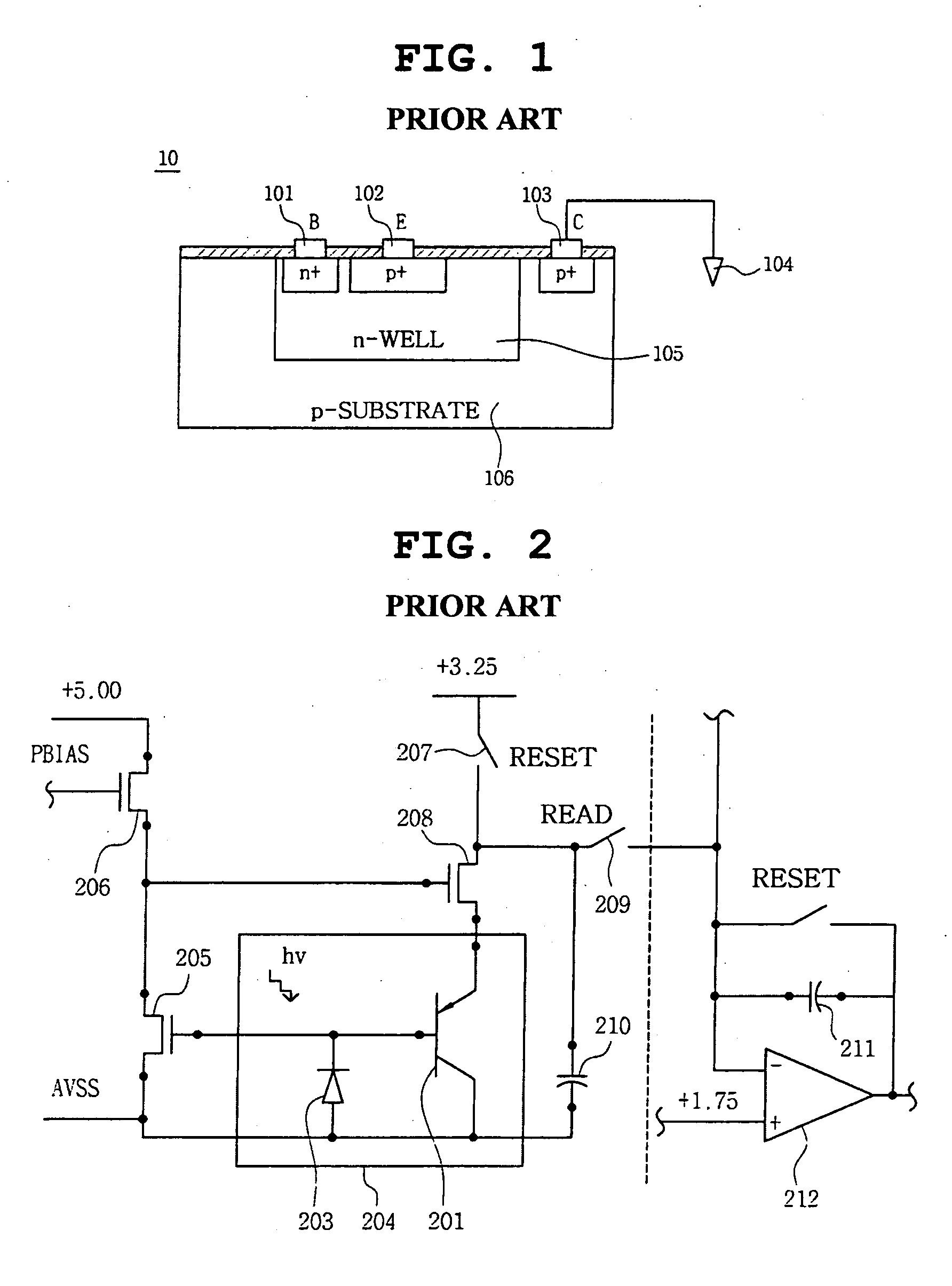 Photo cell and a gain control method thereof