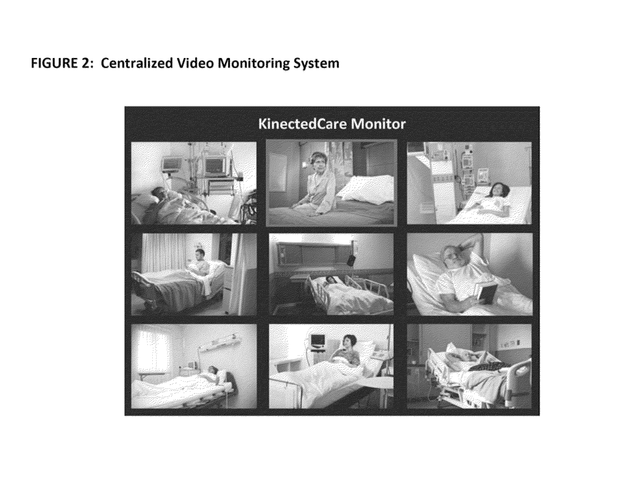 Method for determining whether an individual leaves a prescribed virtual perimeter