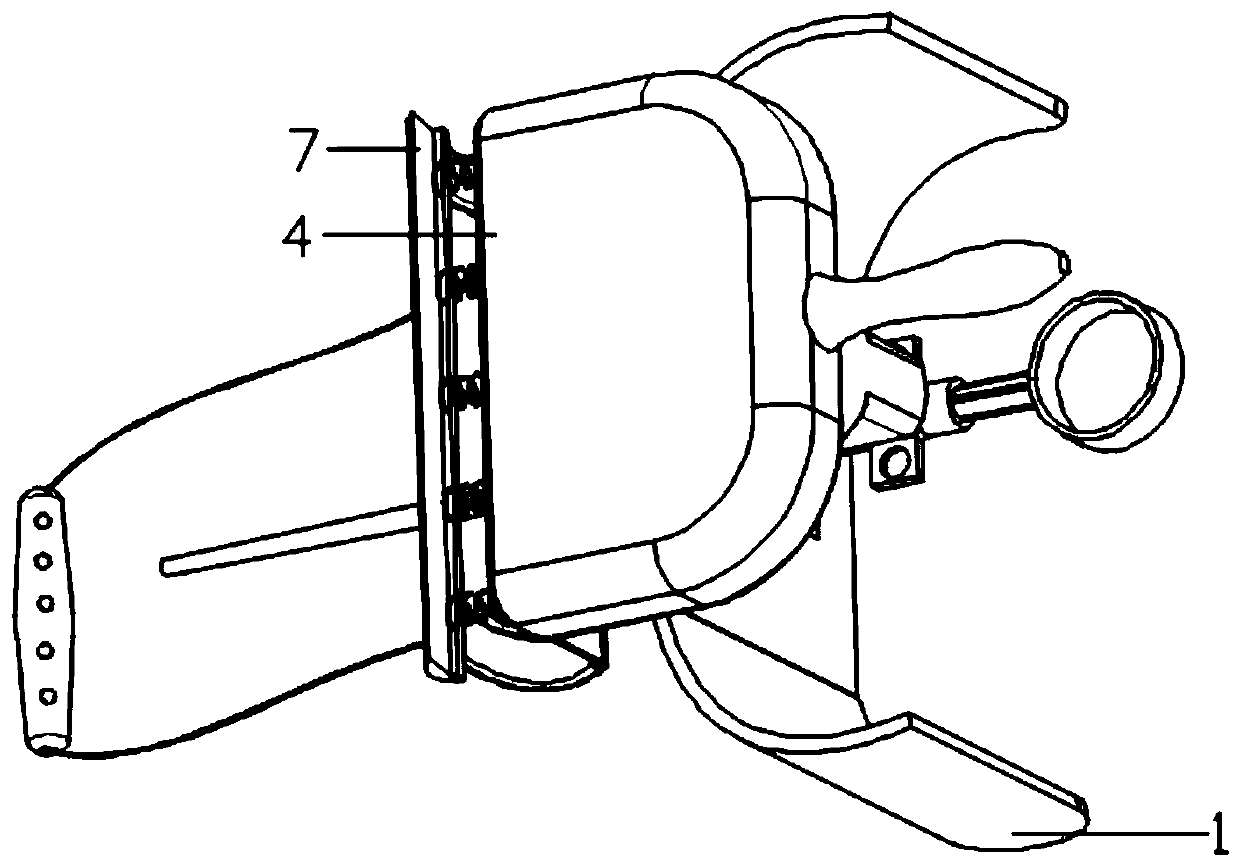 Drencher having function of biting, for veterinarian diagnosis and treatment