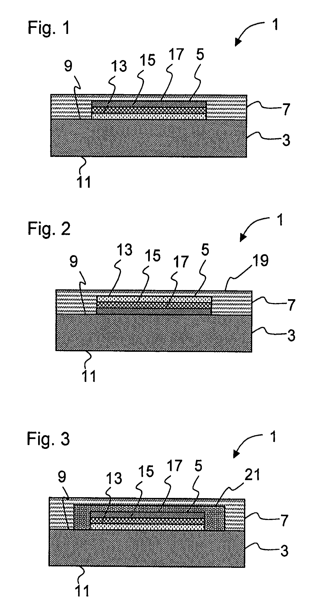 Hermetic encapsulation of organic, electro-optical elements