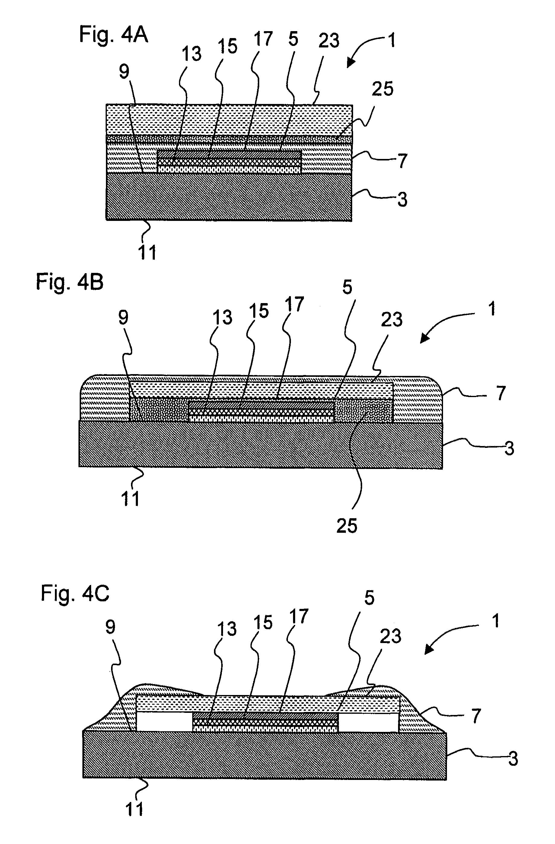 Hermetic encapsulation of organic, electro-optical elements