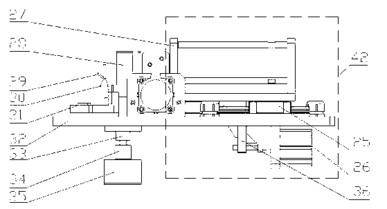 Hand brake valve on-line performance detecting table