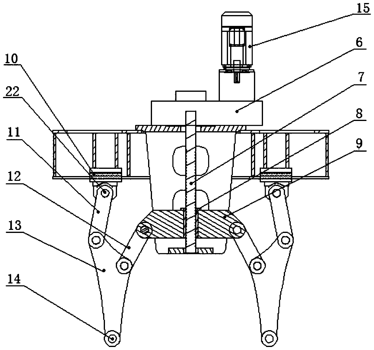 Toggle type mechanical edge covering press