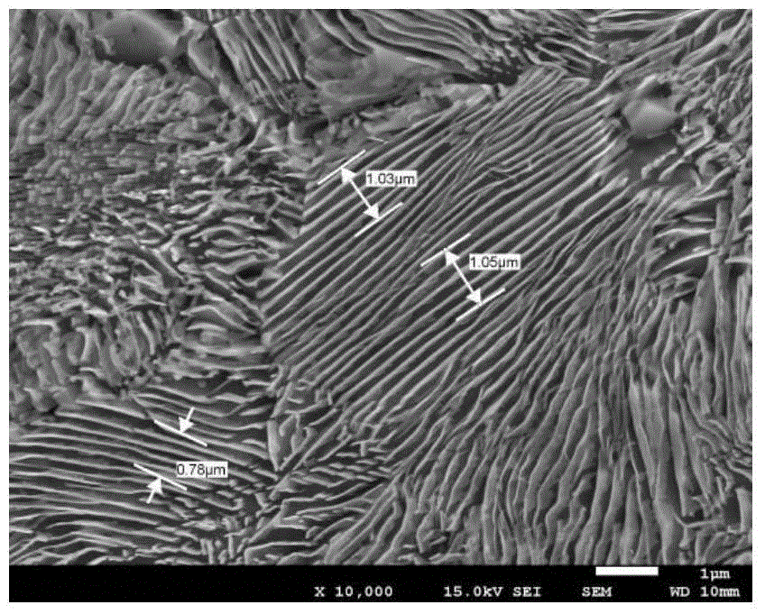 Production method of high-tenacity 65Mn spring steel with uniform whole wire rod property