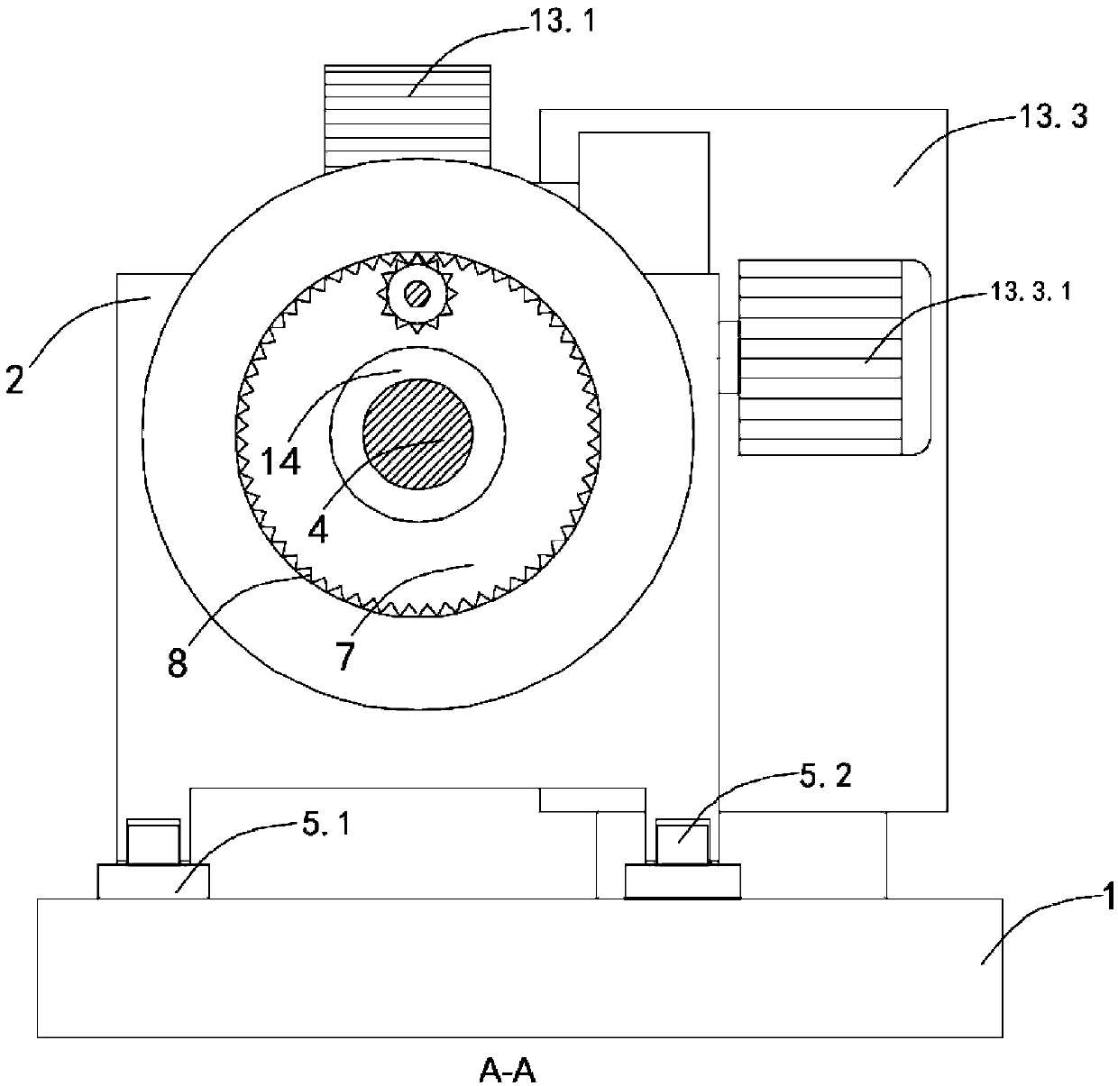 Efficient cable winding drum with automatic cable arranging function