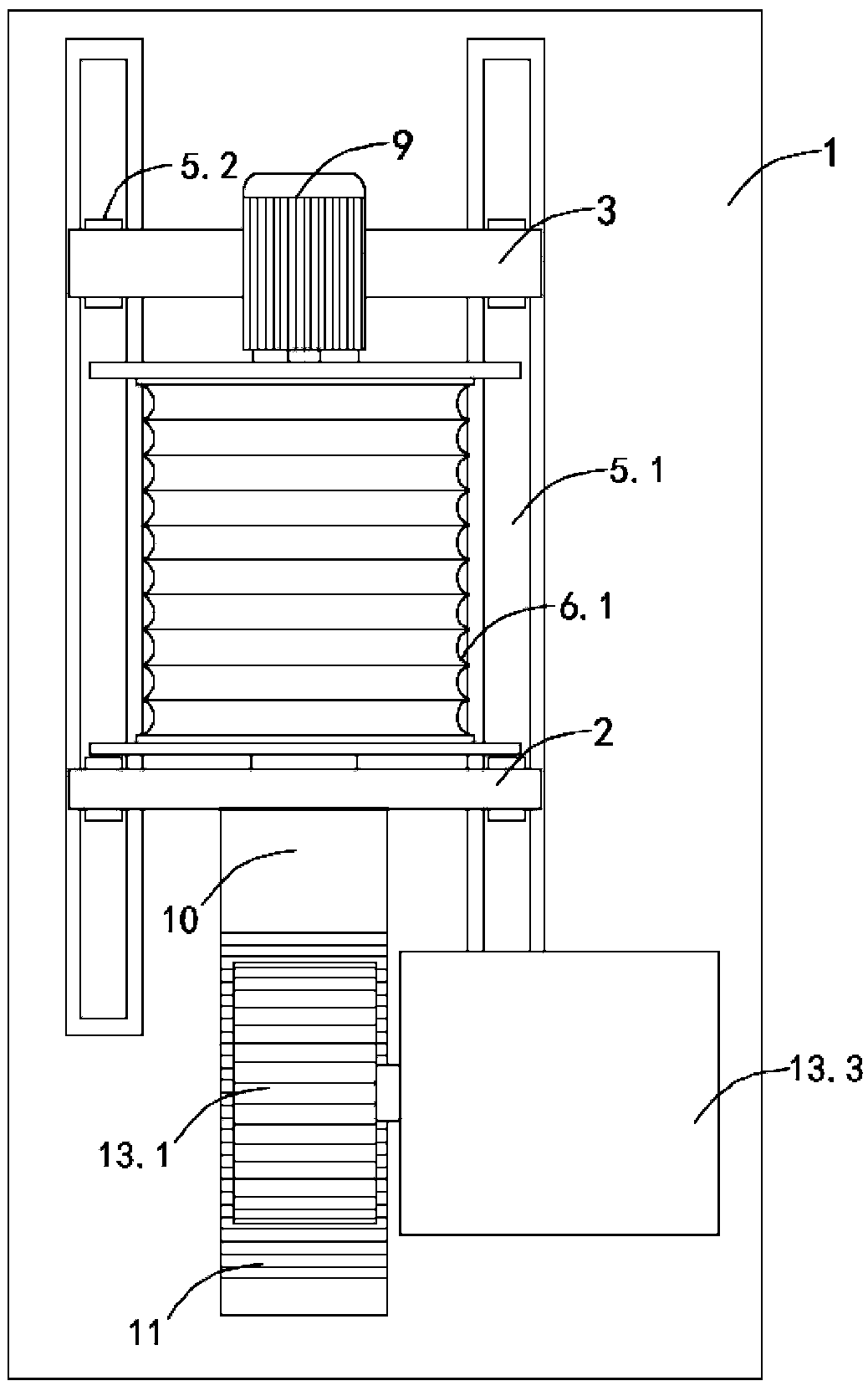 Efficient cable winding drum with automatic cable arranging function