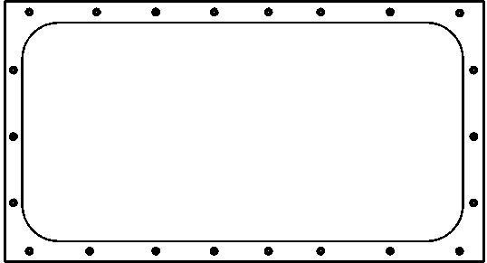 Preparation method of high-frequency wave-transparent sandwich structure composite material 5G antenna housing