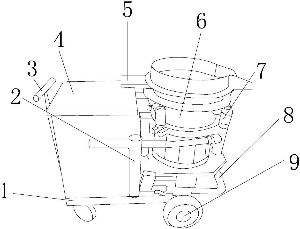 Quick fertilizing equipment