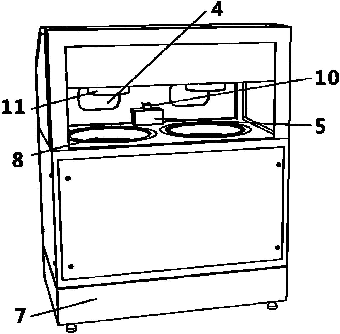 Public welfare waste recycling bin based on internet