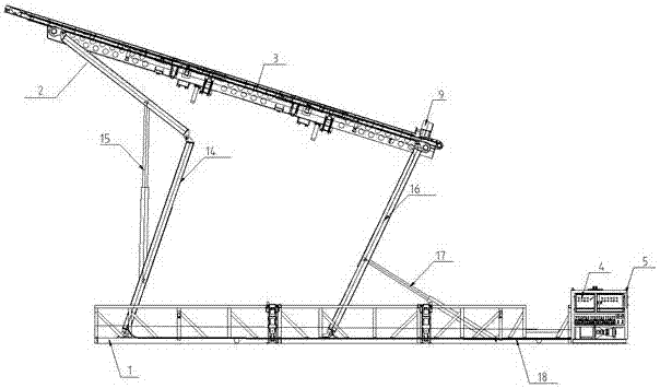 Novel oil drilling machine power catwalk and drilling tool loading method thereof