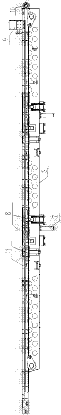 Novel oil drilling machine power catwalk and drilling tool loading method thereof