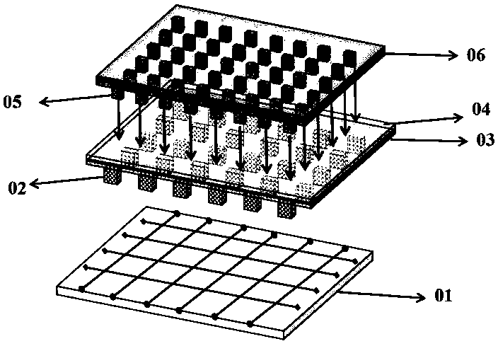 [mu] LED mass transfer method