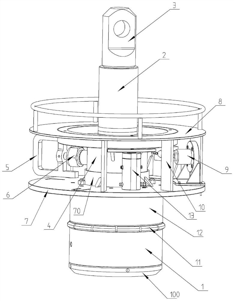 Underwater Christmas tree mounting and recovery tool