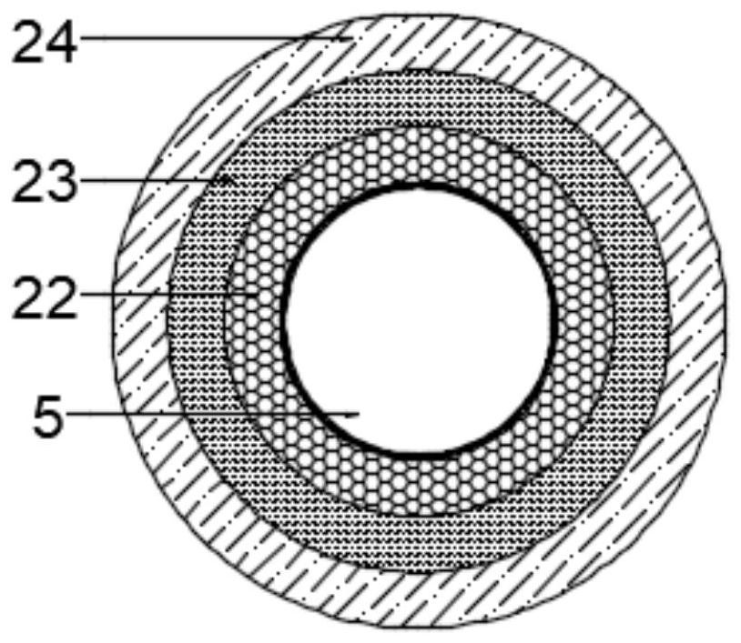 Detection sampling device for mining