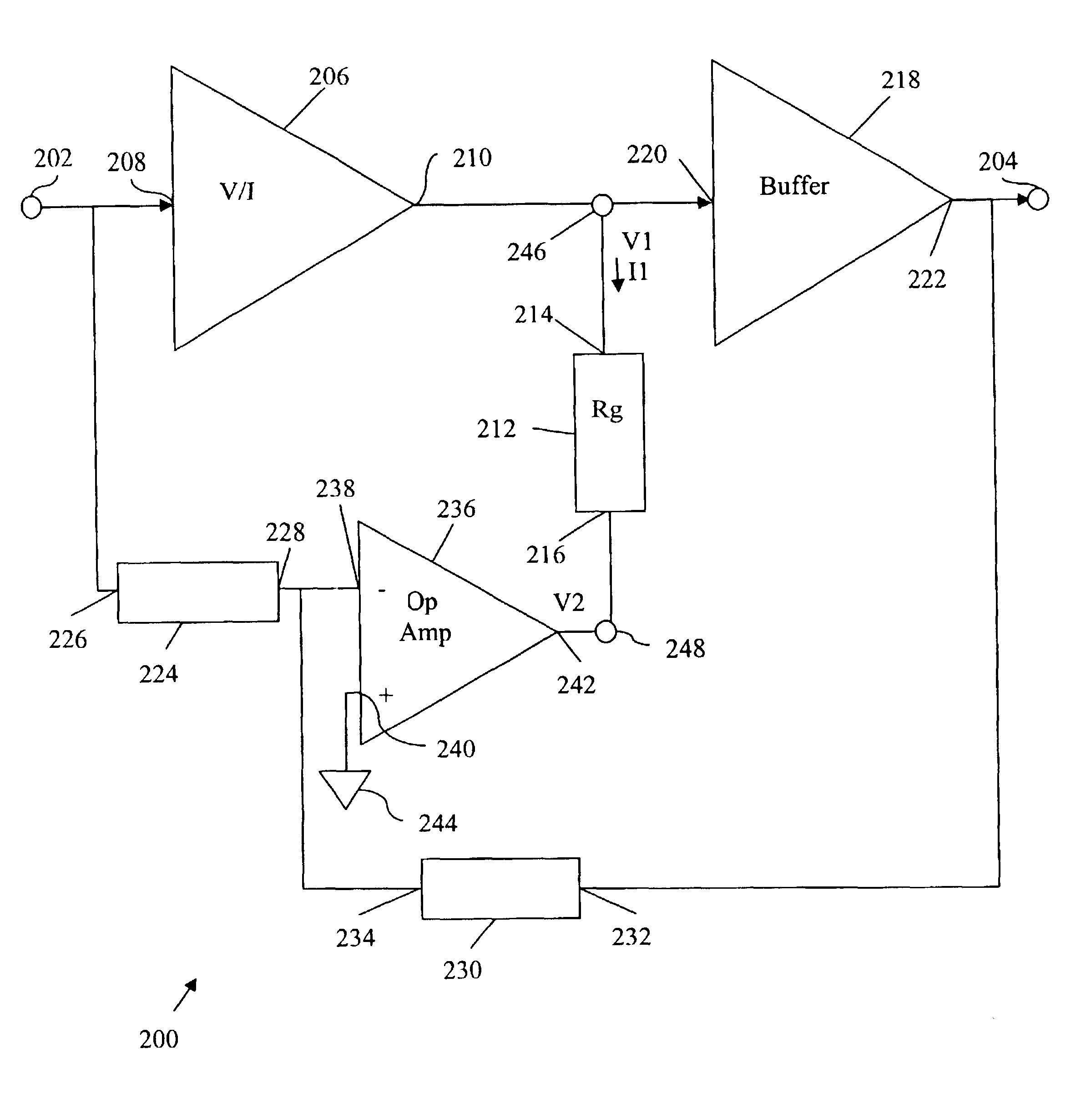 Electronic amplifier